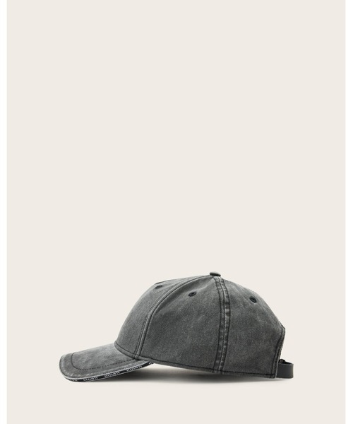 ALLSAINTS(オールセインツ)の「FELIX EMBROIDERED LOGO BASEBALL CAP | FELIX 刺繍 ロゴ ベースボール キャップ(キャップ・メンズ・ブラック・ONE SIZE)」の4枚目の写真