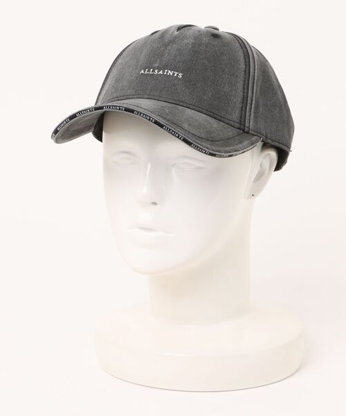 ALLSAINTS(オールセインツ)の「FELIX EMBROIDERED LOGO BASEBALL CAP | FELIX 刺繍 ロゴ ベースボール キャップ(キャップ・メンズ・ブラック・ONE SIZE)」の7枚目の写真