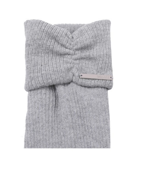 Miseki SEOUL（ミセキソウル）の「Shirring knee socks（ソックス/靴下・レディース・ブラック/グレー/アイボリー/チャコール・OS）」の6枚目の写真