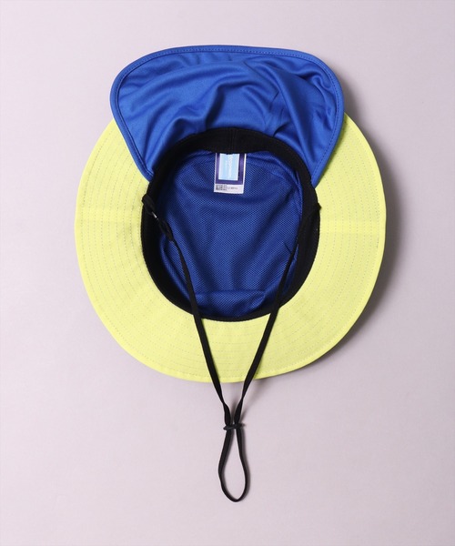 Champion（チャンピオン）の「(LF)【Champion】【キッズ】タレ付き サンシールド アドベンチャーハット（ハット・キッズ・ライラック系/ネイビー系/ブラック/ピンク系・ONE SIZE）」の11枚目の写真