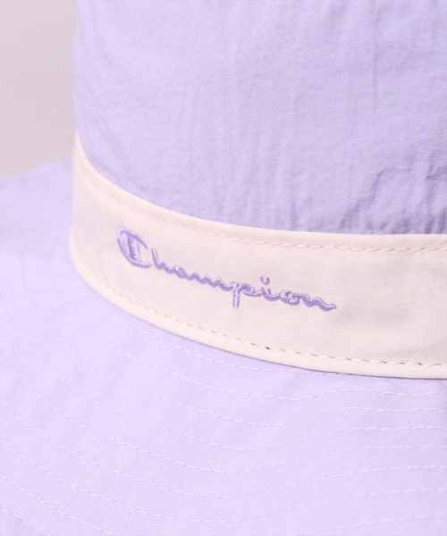 Champion（チャンピオン）の「(LF)【Champion】【キッズ】タレ付き サンシールド アドベンチャーハット（ハット・キッズ・ライラック系/ネイビー系/ブラック/ピンク系・ONE SIZE）」の14枚目の写真