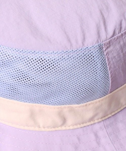 Champion（チャンピオン）の「(LF)【Champion】【キッズ】タレ付き サンシールド アドベンチャーハット（ハット・キッズ・ライラック系/ネイビー系/ブラック/ピンク系・ONE SIZE）」の15枚目の写真