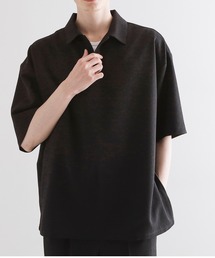 【セットアップ対応】テッククレープスキッパーシャツ