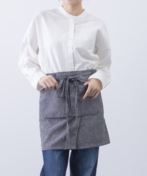 Per sist ence（パーシエンス）の「フッ素樹脂加工　浮きポケットギャルソンエプロン（エプロン）」