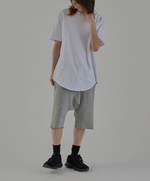 ROOPTOKYO(ループトウキョウ)の「Long Length SS T-shirt / コットン100% 無地半袖Tシャツ 2026年春夏(Tシャツ/カットソー・メンズ・ホワイト/ブラック・M/XL/L)」の9枚目の写真