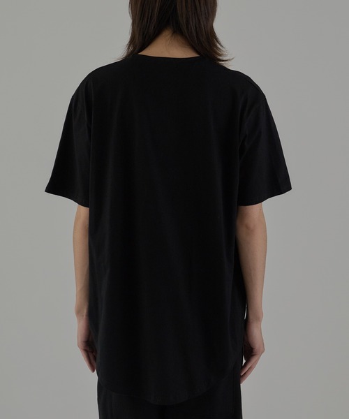 ROOPTOKYO(ループトウキョウ)の「Long Length SS T-shirt / コットン100% 無地半袖Tシャツ 2026年春夏(Tシャツ/カットソー・メンズ・ホワイト/ブラック・M/XL/L)」の19枚目の写真