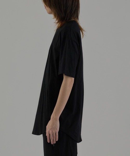 ROOPTOKYO(ループトウキョウ)の「Long Length SS T-shirt / コットン100% 無地半袖Tシャツ 2026年春夏(Tシャツ/カットソー・メンズ・ホワイト/ブラック・M/XL/L)」の18枚目の写真