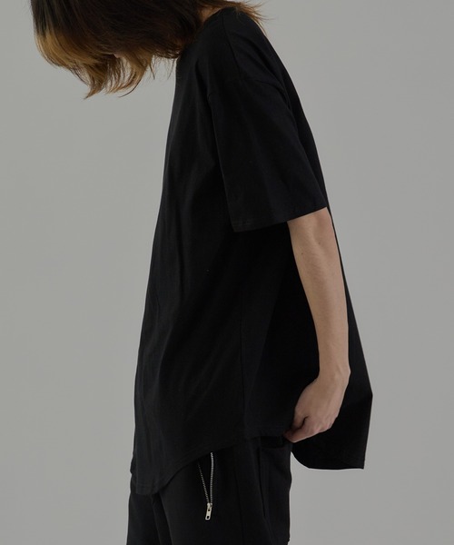 ROOPTOKYO(ループトウキョウ)の「Long Length SS T-shirt / コットン100% 無地半袖Tシャツ 2026年春夏(Tシャツ/カットソー・メンズ・ホワイト/ブラック・M/XL/L)」の14枚目の写真