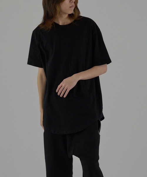 ROOPTOKYO(ループトウキョウ)の「Long Length SS T-shirt / コットン100% 無地半袖Tシャツ 2026年春夏(Tシャツ/カットソー・メンズ・ホワイト/ブラック・M/XL/L)」の13枚目の写真