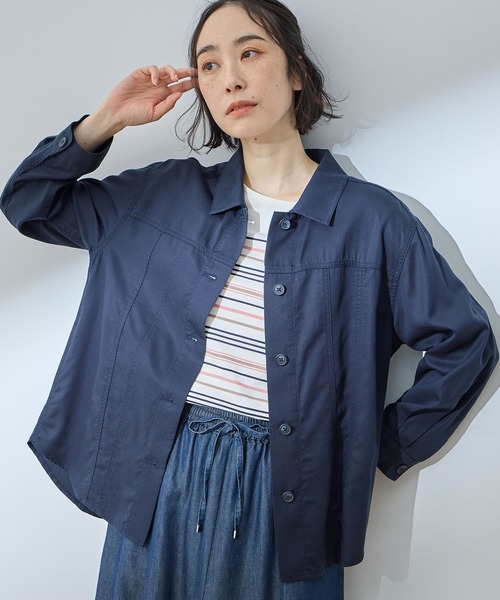 2025新品シニカル薄手デニムジャケット定価18480 セール】【2025年春夏】デニムジャケット（デニムジャケット