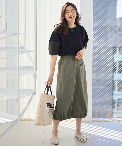ANY(エニィ)の「カレッジコラボキャンバスバッグ(ショルダーバッグ・レディース・ネイビー系/レッド系・F)」の12枚目の写真