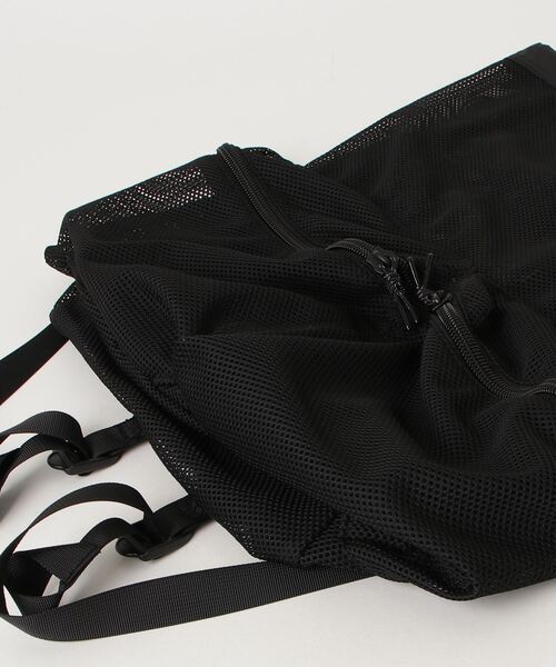 WEEKEND(ER)(ウィークエンダー)の「WEEKEND(ER) ウィークエンダー WKDMESH DW PACK メッシュバックパック(バックパック/リュック・メンズ・イエロー/ブラック/オリーブ/グレー/オレンジ・FREE)」の7枚目の写真