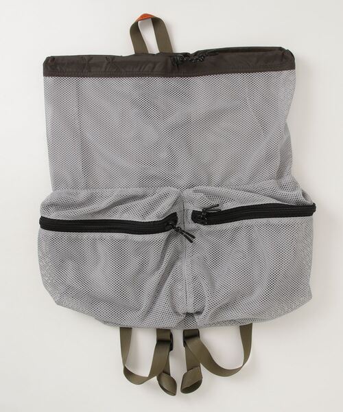 WEEKEND(ER)(ウィークエンダー)の「WEEKEND(ER) ウィークエンダー WKDMESH DW PACK メッシュバックパック(バックパック/リュック・メンズ・イエロー/ブラック/オリーブ/グレー/オレンジ・FREE)」の13枚目の写真
