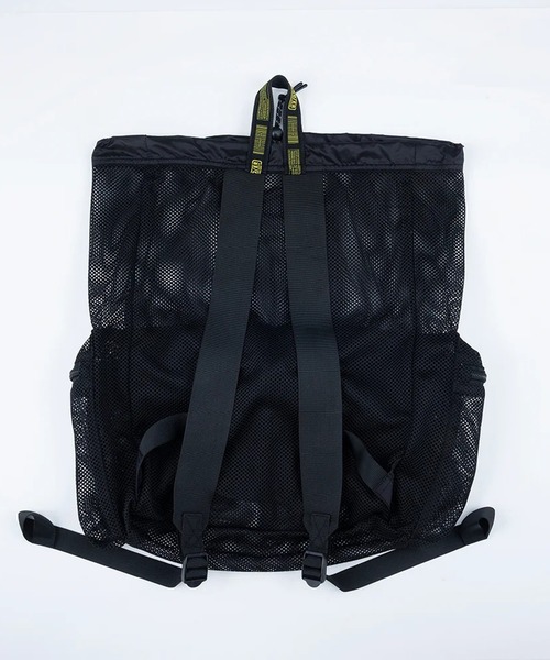 WEEKEND(ER)(ウィークエンダー)の「WEEKEND(ER) ウィークエンダー WKDMESH DW PACK メッシュバックパック(バックパック/リュック・メンズ・イエロー/ブラック/オリーブ/グレー/オレンジ・FREE)」の18枚目の写真