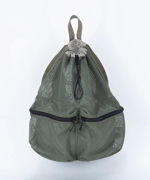 WEEKEND(ER)(ウィークエンダー)の「WEEKEND(ER) ウィークエンダー WKDMESH DW PACK メッシュバックパック(バックパック/リュック・メンズ・イエロー/ブラック/オリーブ/グレー/オレンジ・FREE)」の20枚目の写真