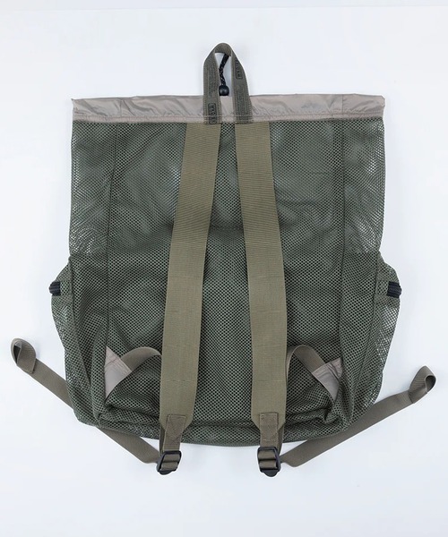 WEEKEND(ER)(ウィークエンダー)の「WEEKEND(ER) ウィークエンダー WKDMESH DW PACK メッシュバックパック(バックパック/リュック・メンズ・イエロー/ブラック/オリーブ/グレー/オレンジ・FREE)」の21枚目の写真