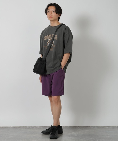 LAKOLE（ラコレ）の「ピグメントアニマル半袖T / 326023（Tシャツ/カットソー・メンズ・チャコール/ネイビー/レッド/グレー・MEDIUM/LARGE）」の6枚目の写真