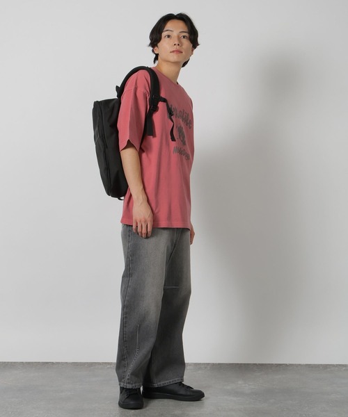 LAKOLE（ラコレ）の「ピグメントアニマル半袖T / 326023（Tシャツ/カットソー・メンズ・チャコール/ネイビー/レッド/グレー・MEDIUM/LARGE）」の8枚目の写真