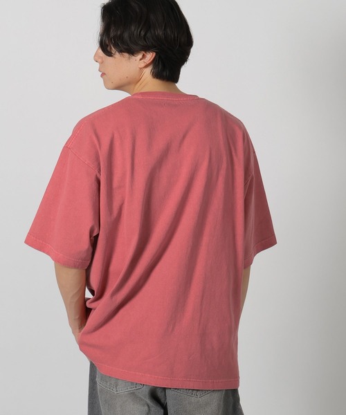 LAKOLE（ラコレ）の「ピグメントアニマル半袖T / 326023（Tシャツ/カットソー・メンズ・チャコール/ネイビー/レッド/グレー・MEDIUM/LARGE）」の9枚目の写真