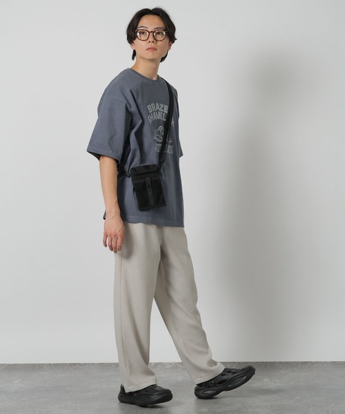 LAKOLE（ラコレ）の「ピグメントアニマル半袖T / 326023（Tシャツ/カットソー・メンズ・チャコール/ネイビー/レッド/グレー・MEDIUM/LARGE）」の7枚目の写真