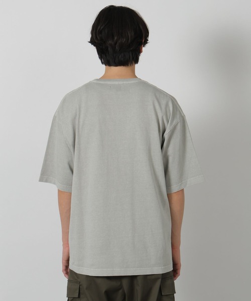 LAKOLE（ラコレ）の「ピグメントアニマル半袖T / 326023（Tシャツ/カットソー・メンズ・チャコール/ネイビー/レッド/グレー・MEDIUM/LARGE）」の12枚目の写真