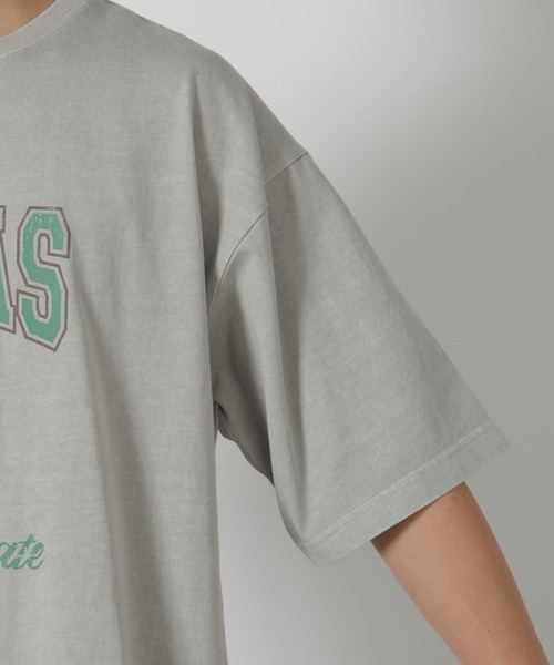 LAKOLE（ラコレ）の「ピグメントアニマル半袖T / 326023（Tシャツ/カットソー・メンズ・チャコール/ネイビー/レッド/グレー・MEDIUM/LARGE）」の14枚目の写真