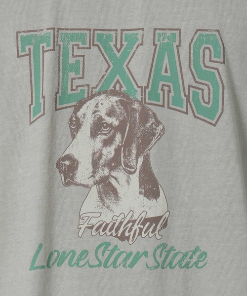 LAKOLE（ラコレ）の「ピグメントアニマル半袖T / 326023（Tシャツ/カットソー・メンズ・チャコール/ネイビー/レッド/グレー・MEDIUM/LARGE）」の17枚目の写真