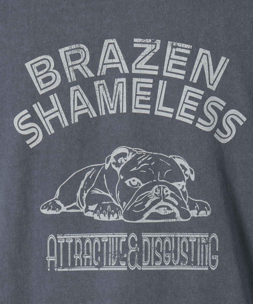 LAKOLE（ラコレ）の「ピグメントアニマル半袖T / 326023（Tシャツ/カットソー・メンズ・チャコール/ネイビー/レッド/グレー・MEDIUM/LARGE）」の19枚目の写真