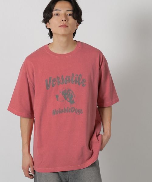 LAKOLE（ラコレ）の「ピグメントアニマル半袖T / 326023（Tシャツ/カットソー・メンズ・チャコール/ネイビー/レッド/グレー・MEDIUM/LARGE）」の22枚目の写真