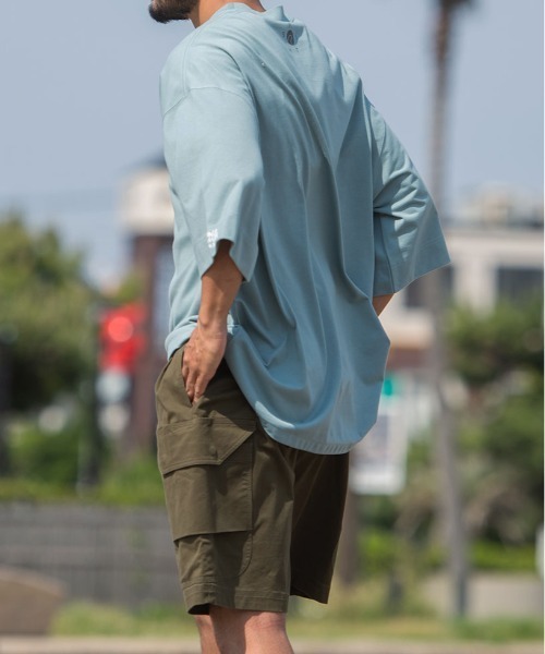 Sunny Smith(サニースミス)の「【SUNNY SMITH】Heavy Smith Emb Logo SS Tee(Tシャツ/カットソー・メンズ・オフホワイト/チャコールグレー/グリーン/ネイビー・FREE)」の13枚目の写真