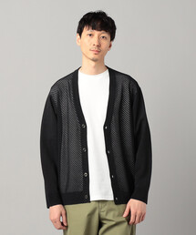 COMME CA MEN | ペーパーヤーン透かし編み カーディガン(カーディガン/ボレロ)