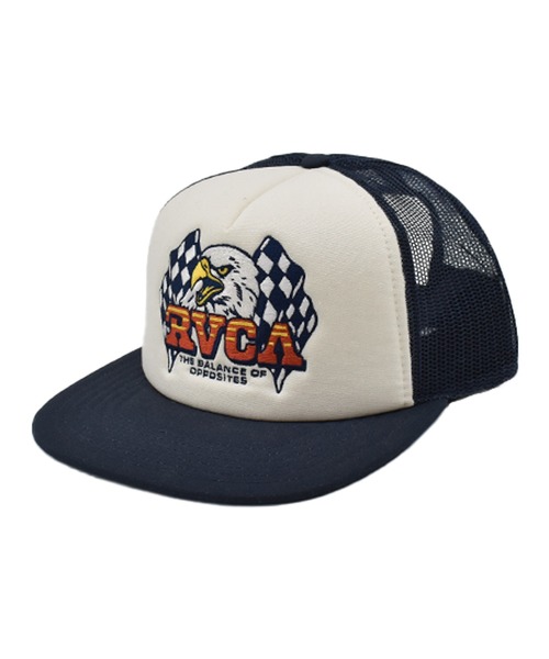 RVCA(ルーカ)の「RVCA/ルーカ キャップ SPEED EAGLE TRUCKER BF041-919(キャップ・メンズ・ネイビー×ホワイト・FREE)」の1枚目の写真