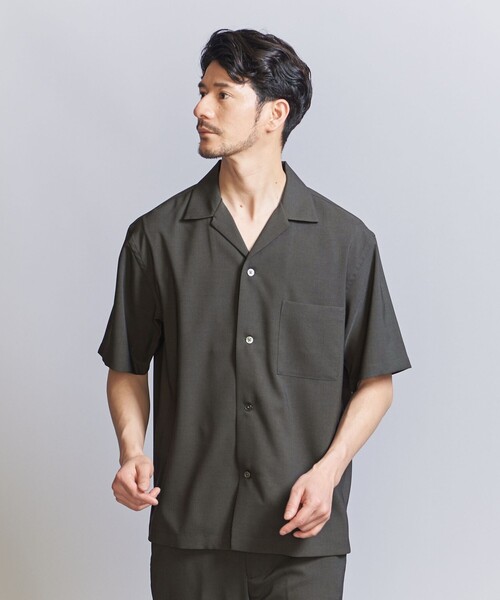 新品BEAUTY&YOUTH ネイビー 半袖シャツ L ビームス アローズ 楽天市場】半袖シャツ（ブランドビューティ&ユース ユナイテッド