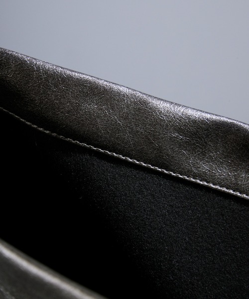 CIASENSE(シアセンス)の「Metal Buckle Shoulder Bag/Tote Bag/メタルバックル合皮ショルダーバッグ/トートバッグ(ショルダーバッグ・メンズ・ブラック/グレー・FREE)」の21枚目の写真