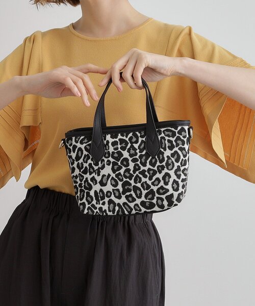 grove(グローブ)の「アソートミニ2WAYトート(トートバッグ・レディース・ブラック系2/ネイビー系1/レッド系3/ブラック/ブラック系7・00)」の4枚目の写真