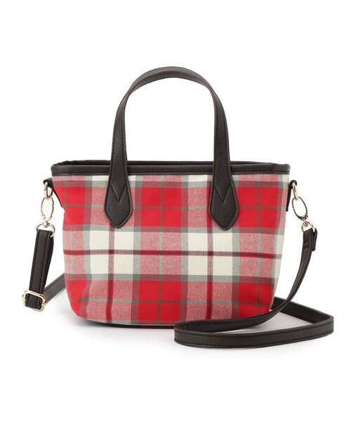 grove(グローブ)の「アソートミニ2WAYトート(トートバッグ・レディース・ブラック系2/ネイビー系1/レッド系3/ブラック/ブラック系7・00)」の20枚目の写真