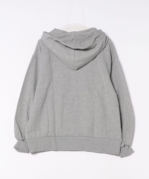 GORGE(ゴージ)の「《BIGロゴ×ジップアップ》レディース 裏毛スウェット パーカー ストリート カジュアル 春秋冬(パーカー・レディース・ブラック/オフホワイト/オートミール・F)」の19枚目の写真