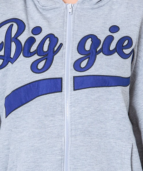 GORGE(ゴージ)の「《BIGロゴ×ジップアップ》レディース 裏毛スウェット パーカー ストリート カジュアル 春秋冬(パーカー・レディース・ブラック/オフホワイト/オートミール・F)」の17枚目の写真