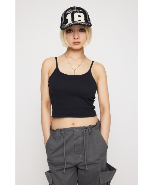 LAGUA GEM（ラグアジェム）の「INNER カップキャミソール（キャミソール・レディース・ホワイト/ブラック/杢グレー・FREE）」の5枚目の写真