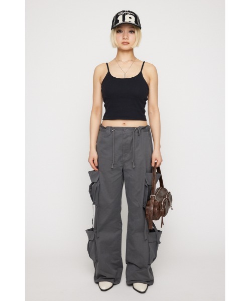 LAGUA GEM（ラグアジェム）の「INNER カップキャミソール（キャミソール・レディース・ホワイト/ブラック/杢グレー・FREE）」の7枚目の写真