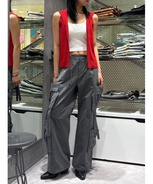 LAGUA GEM（ラグアジェム）の「INNER カップキャミソール（キャミソール・レディース・ホワイト/ブラック/杢グレー・FREE）」の20枚目の写真