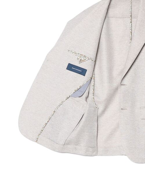 Perfect Suit FActory（パーフェクトスーツファクトリー）の「TRANS CONTINENTS　ライトビズ・レノクロスジャケット（テーラードジャケット・メンズ・ブルー/サックスブルー/ベージュ・M/L/SS/S/LL/AB（M）/AB（L）/XL-AB）」の22枚目の写真