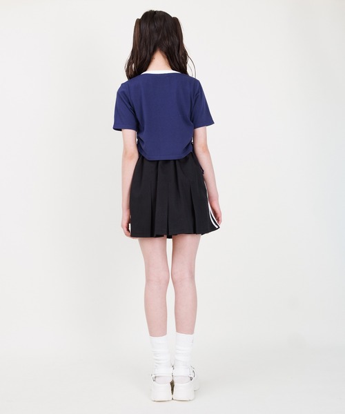 PINKHUNT（ピンクハント）の「PINKHUNT ピンクハント サイドシャーリング Tシャツ 0597K（Tシャツ/カットソー・キッズ・ネイビー/ホワイト・140cm/150cm/160cm/130cm/120cm）」の16枚目の写真