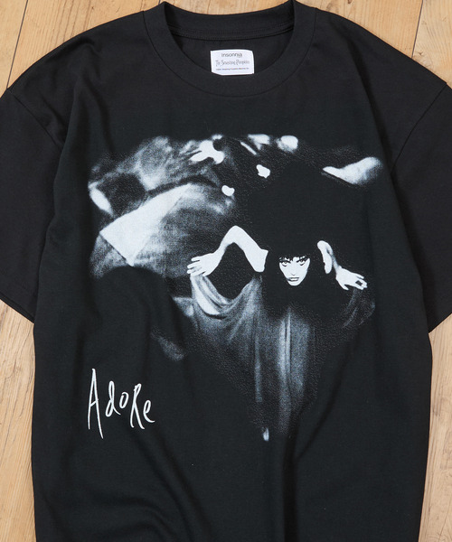 Insonnia PROJECTS（インソニアプロジェクト）の「Insonnia Projects インソニアプロジェクツ / ADORE TEE The Smashing Pumpkins スマッシング・パンプキンズ グラフィックプリントビッグシルエットTシャツ バンドT スマパン / IP-TSP-012（Tシャツ/カットソー・メンズ・ブラック・0/1/2/3）」の6枚目の写真