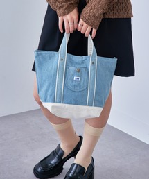 【Lee】アクセントカラーカバーオールポケットトートSサイズ