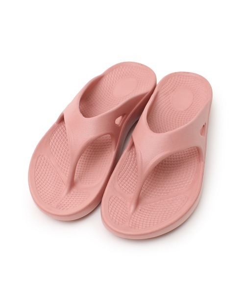 salle de bal（サルデバル）の「polka polka　エアリートングサンダル SDI（サンダル・レディース・グレー/アイボリー/ブラック/ピンク・M/L）」の4枚目の写真