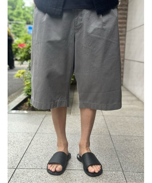 ESTNATION(エストネーション)の「ESTNATION / ピグメントダイ ワイドショートパンツ(その他パンツ・メンズ・ブラック・SMALL/MEDIUM/LARGE)」の17枚目の写真