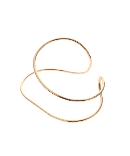 EVRIS（エヴリス）の「DEFORMATION2SETバングル（ブレスレット・レディース・シルバー/ゴールド・FREE）」の8枚目の写真