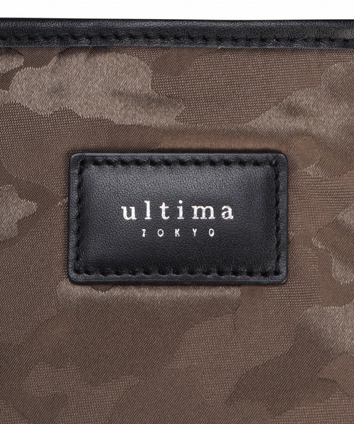 ultima TOKYO(ウルティマトーキョー)の「ショルダーバッグ ultima TOKYO バート ヨコ型 牛革(ショルダーバッグ・メンズ・ネイビー/ブラック・FREE)」の3枚目の写真