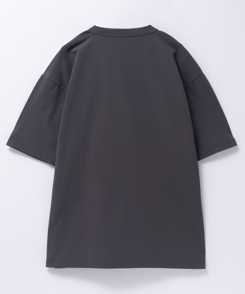 URBAN COLLECTION（アーバンコレクション）の「URBANCOLLECTION AIR Smoosy 切り替えＴシャツ（Tシャツ/カットソー・メンズ・ホワイト系1/ブラック/ホワイト系2/ベージュ/グリーン/チャコールグレー・M/S/XL/L）」の9枚目の写真